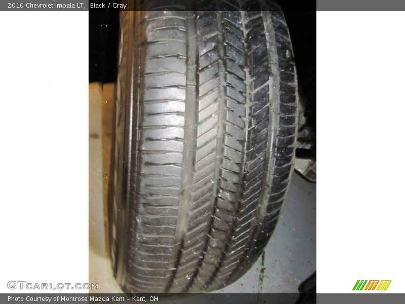 Black / Gray 2010 Chevrolet Impala LT