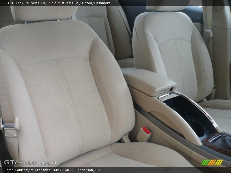  2011 LaCrosse CX Cocoa/Cashmere Interior
