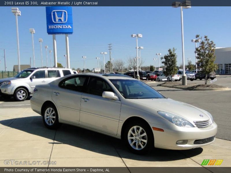 Alabaster Metallic / Light Charcoal 2003 Lexus ES 300