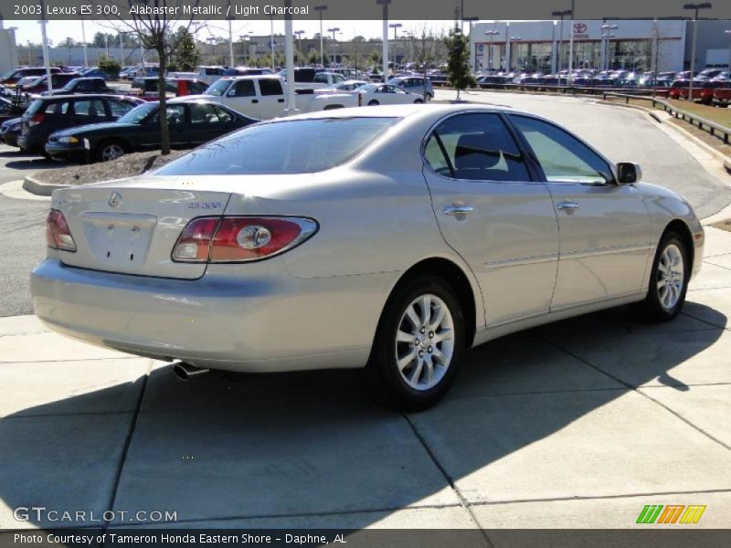 Alabaster Metallic / Light Charcoal 2003 Lexus ES 300