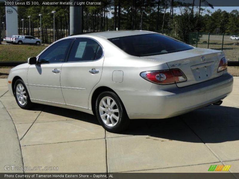 Alabaster Metallic / Light Charcoal 2003 Lexus ES 300