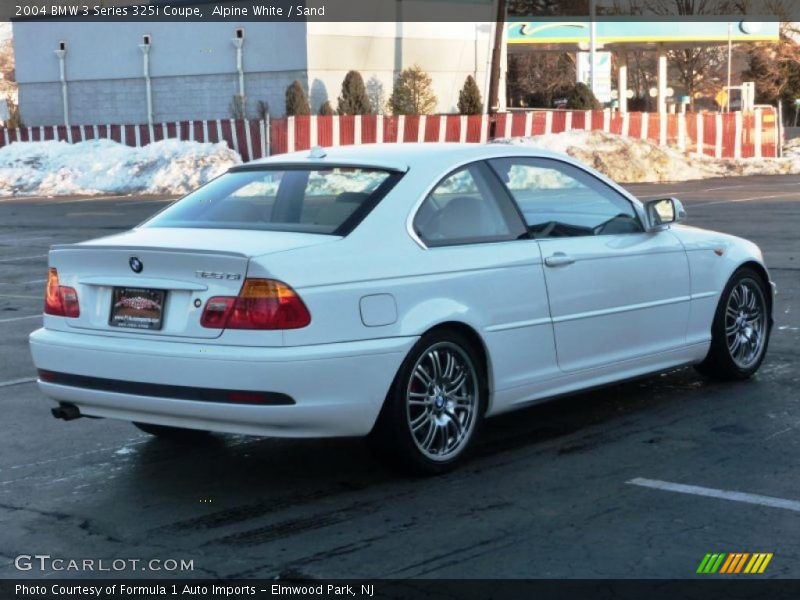 Alpine White / Sand 2004 BMW 3 Series 325i Coupe