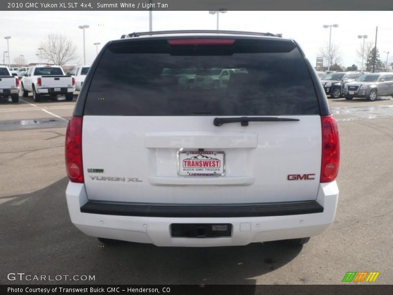 Summit White / Light Tan 2010 GMC Yukon XL SLT 4x4