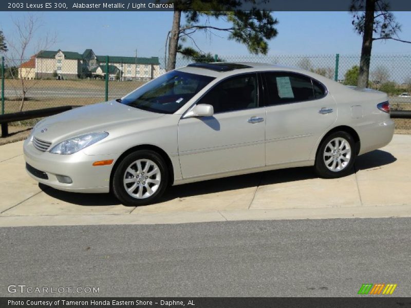 Alabaster Metallic / Light Charcoal 2003 Lexus ES 300