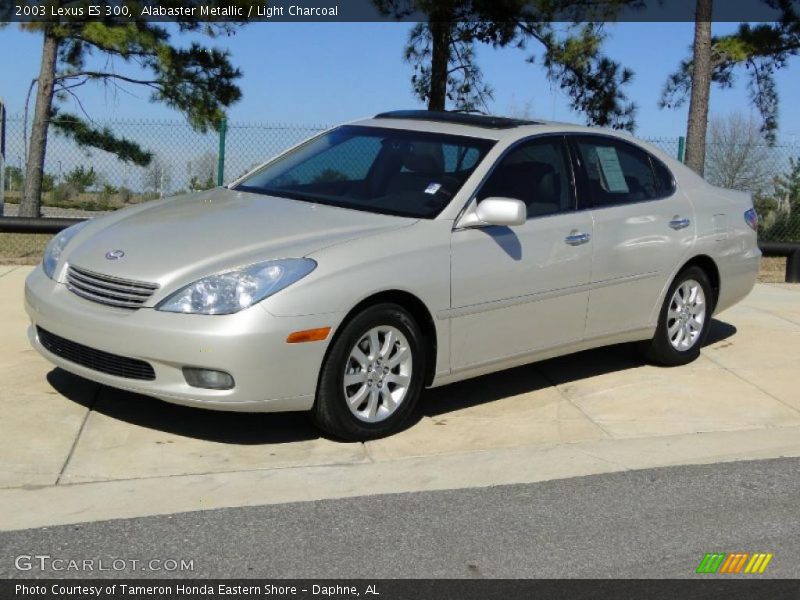 Alabaster Metallic / Light Charcoal 2003 Lexus ES 300