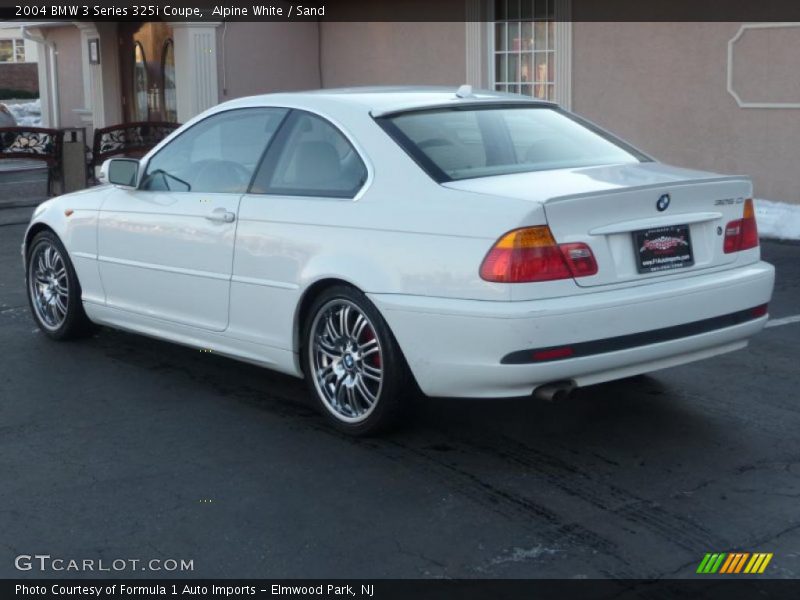 Alpine White / Sand 2004 BMW 3 Series 325i Coupe
