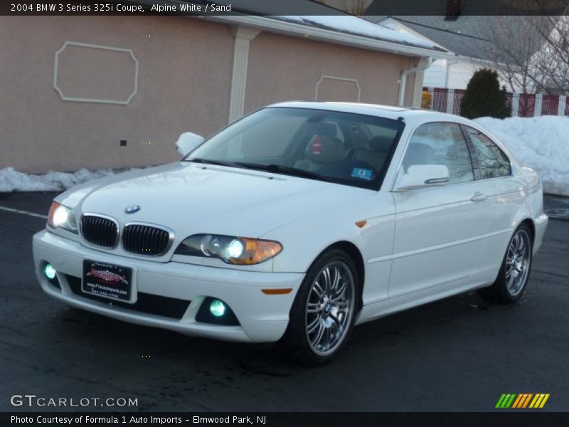 Alpine White / Sand 2004 BMW 3 Series 325i Coupe