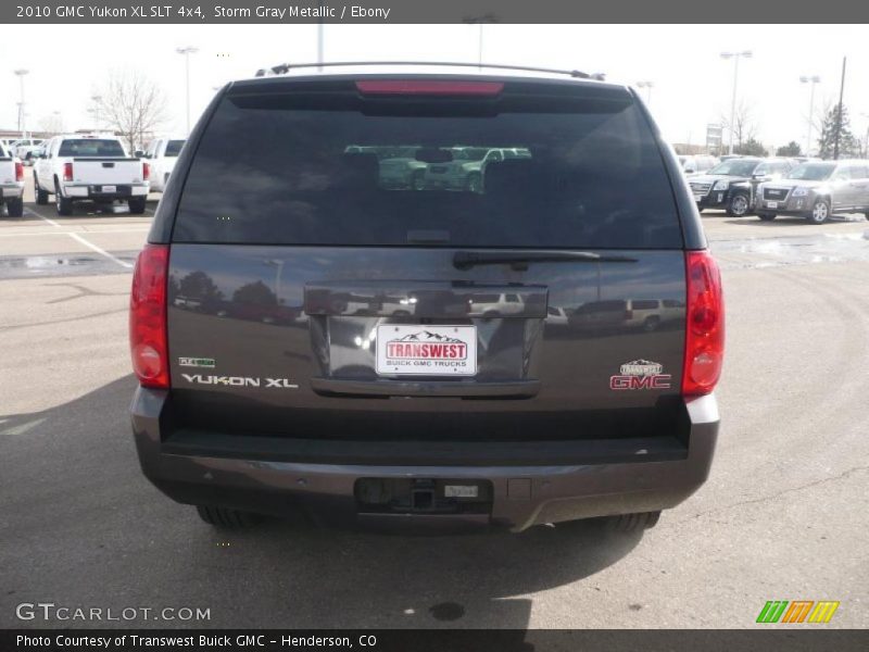 Storm Gray Metallic / Ebony 2010 GMC Yukon XL SLT 4x4