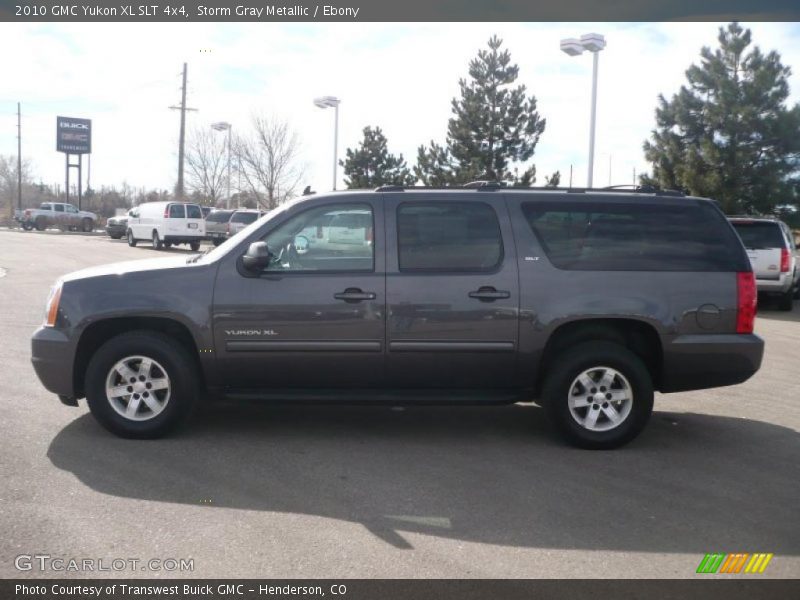 Storm Gray Metallic / Ebony 2010 GMC Yukon XL SLT 4x4