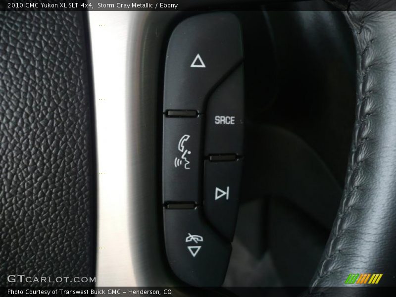Storm Gray Metallic / Ebony 2010 GMC Yukon XL SLT 4x4