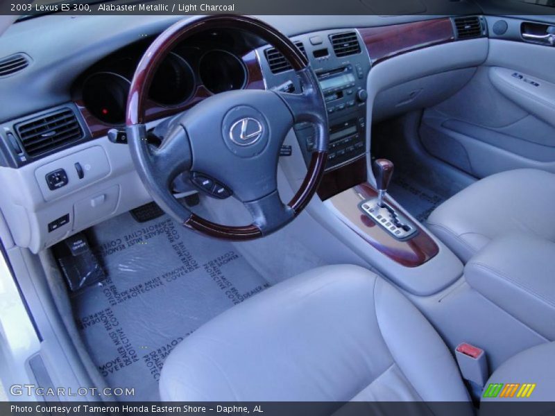 Alabaster Metallic / Light Charcoal 2003 Lexus ES 300