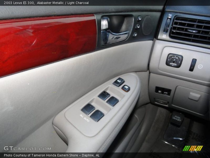 Alabaster Metallic / Light Charcoal 2003 Lexus ES 300