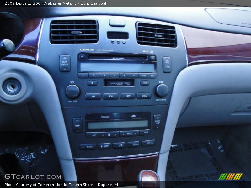 Alabaster Metallic / Light Charcoal 2003 Lexus ES 300