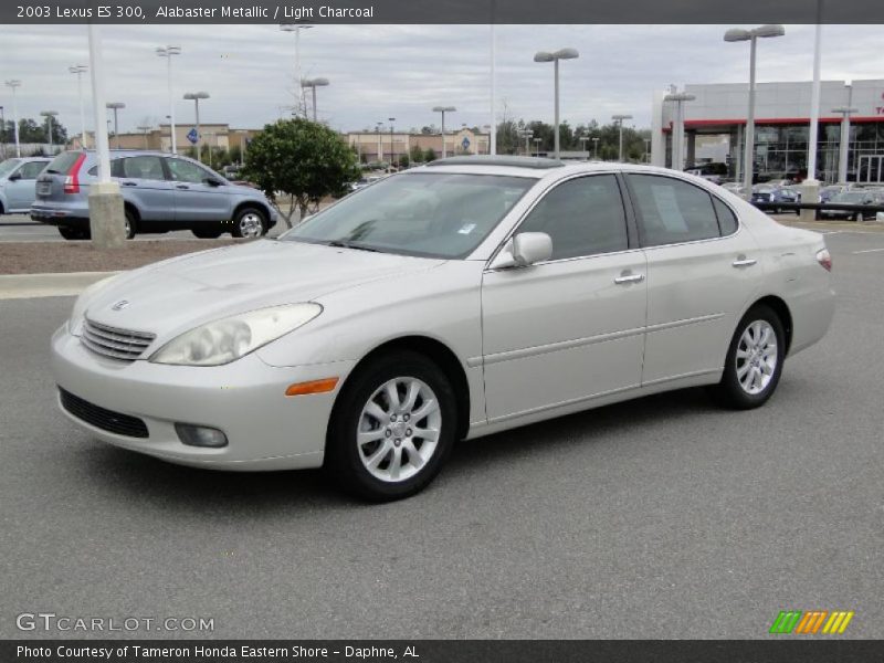 Alabaster Metallic / Light Charcoal 2003 Lexus ES 300