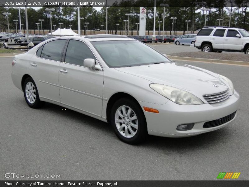 Alabaster Metallic / Light Charcoal 2003 Lexus ES 300