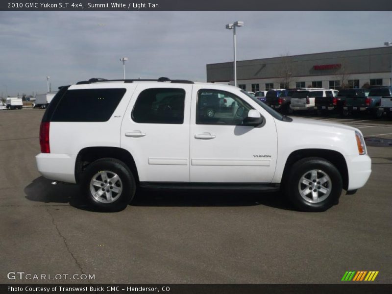 Summit White / Light Tan 2010 GMC Yukon SLT 4x4