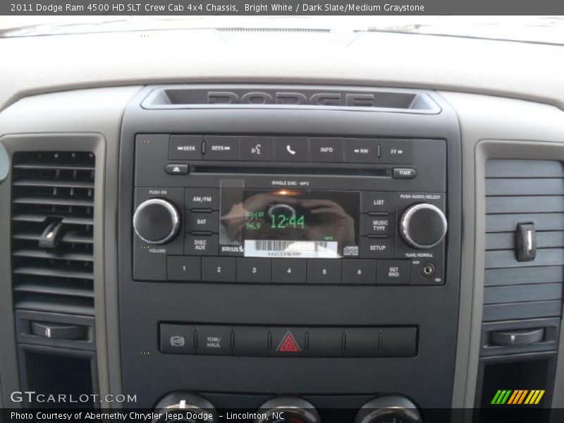 Controls of 2011 Ram 4500 HD SLT Crew Cab 4x4 Chassis