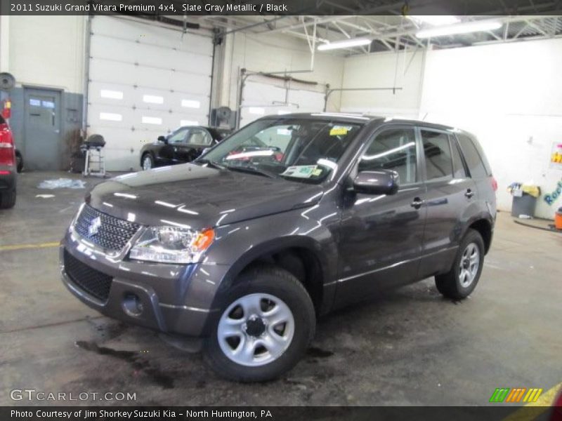 Slate Gray Metallic / Black 2011 Suzuki Grand Vitara Premium 4x4