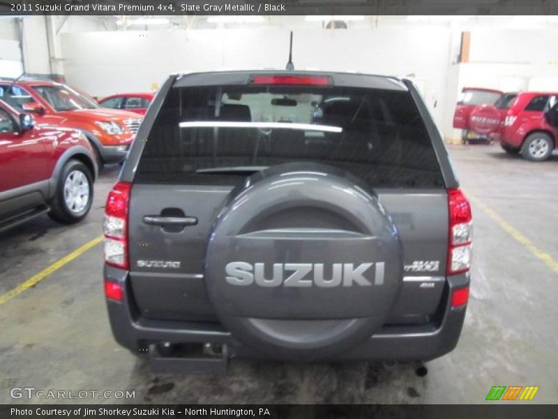 Slate Gray Metallic / Black 2011 Suzuki Grand Vitara Premium 4x4