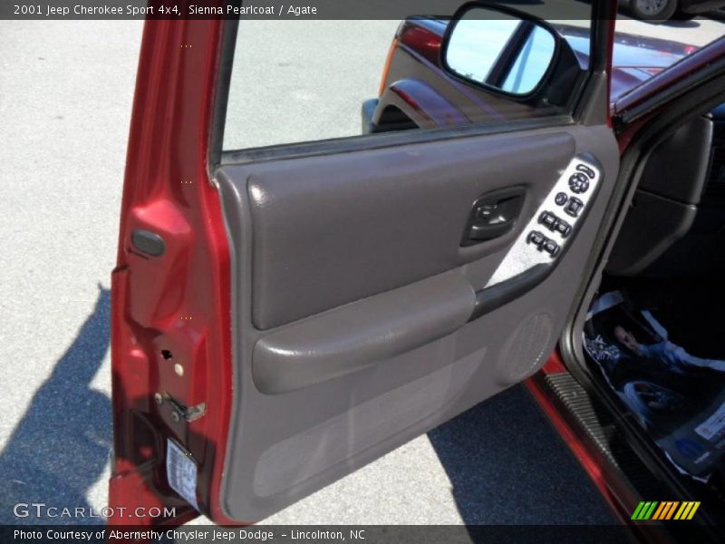 Sienna Pearlcoat / Agate 2001 Jeep Cherokee Sport 4x4