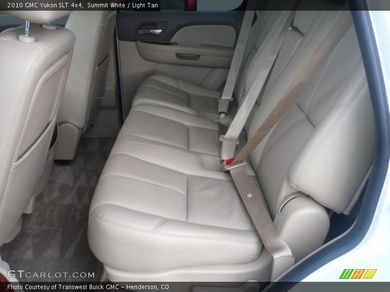Summit White / Light Tan 2010 GMC Yukon SLT 4x4