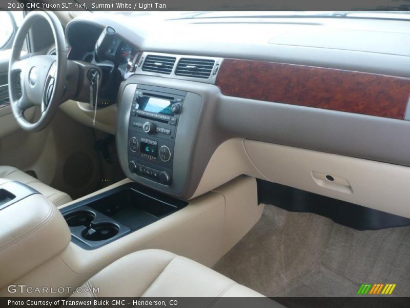 Summit White / Light Tan 2010 GMC Yukon SLT 4x4