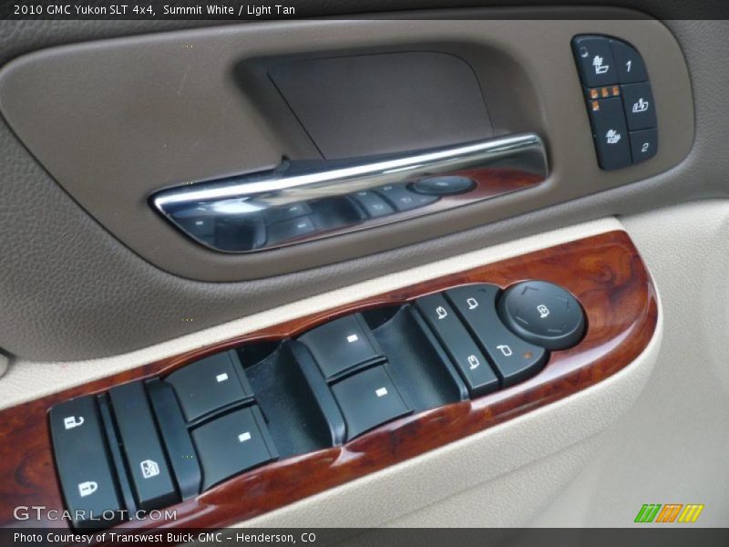 Summit White / Light Tan 2010 GMC Yukon SLT 4x4