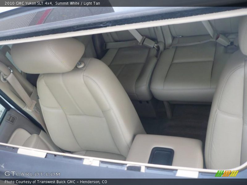 Summit White / Light Tan 2010 GMC Yukon SLT 4x4