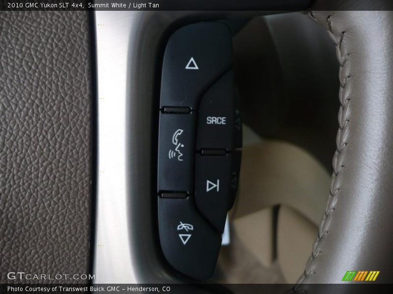 Summit White / Light Tan 2010 GMC Yukon SLT 4x4
