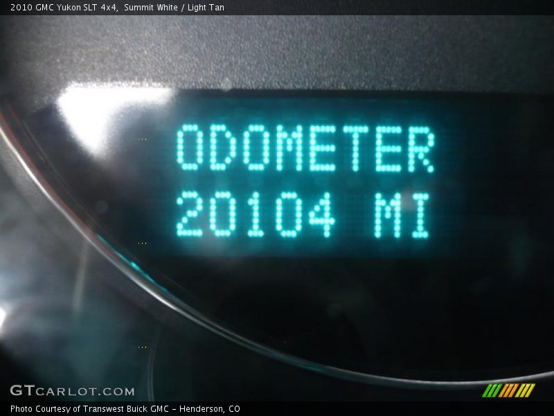 Summit White / Light Tan 2010 GMC Yukon SLT 4x4