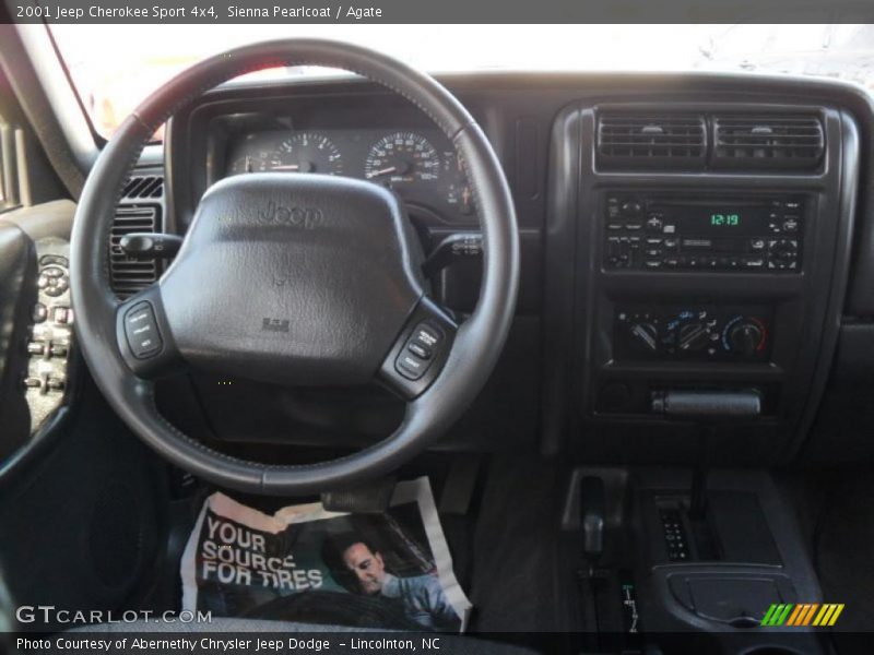 Sienna Pearlcoat / Agate 2001 Jeep Cherokee Sport 4x4