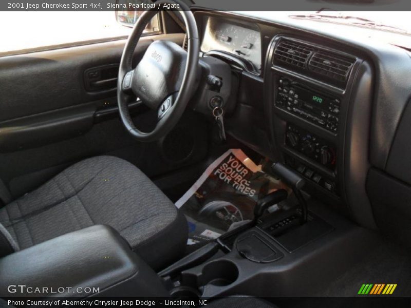 Sienna Pearlcoat / Agate 2001 Jeep Cherokee Sport 4x4