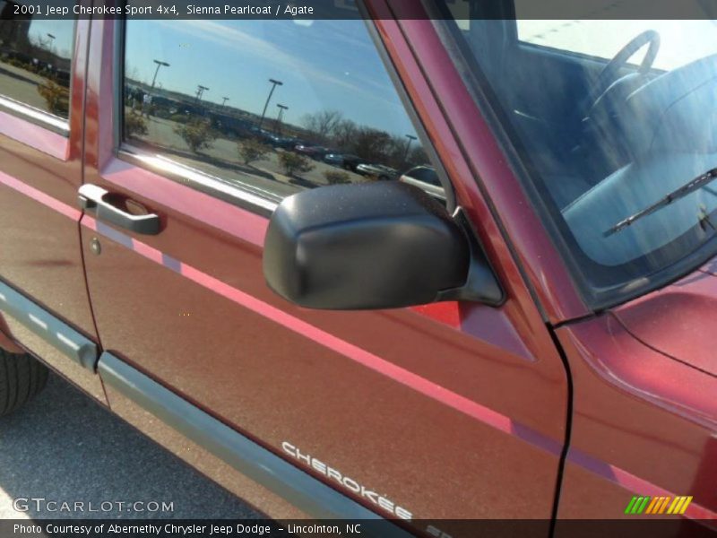 Sienna Pearlcoat / Agate 2001 Jeep Cherokee Sport 4x4