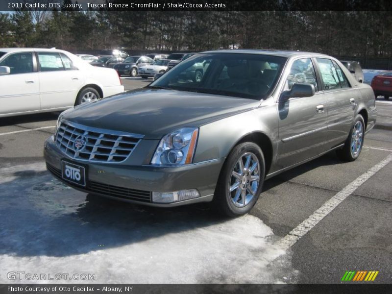 Tuscan Bronze ChromFlair / Shale/Cocoa Accents 2011 Cadillac DTS Luxury