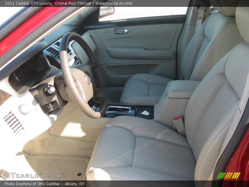 Crystal Red Tintcoat / Shale/Cocoa Accents 2011 Cadillac DTS Luxury