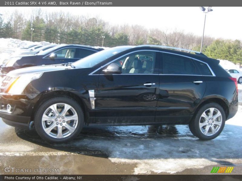Black Raven / Ebony/Titanium 2011 Cadillac SRX 4 V6 AWD