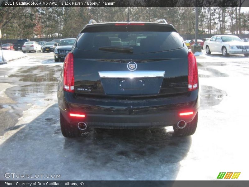 Black Raven / Ebony/Titanium 2011 Cadillac SRX 4 V6 AWD