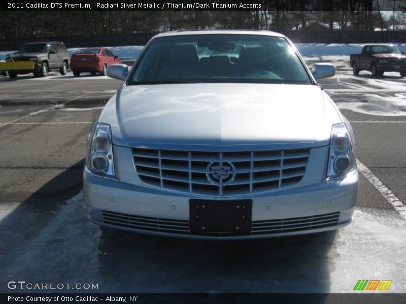 Radiant Silver Metallic / Titanium/Dark Titanium Accents 2011 Cadillac DTS Premium