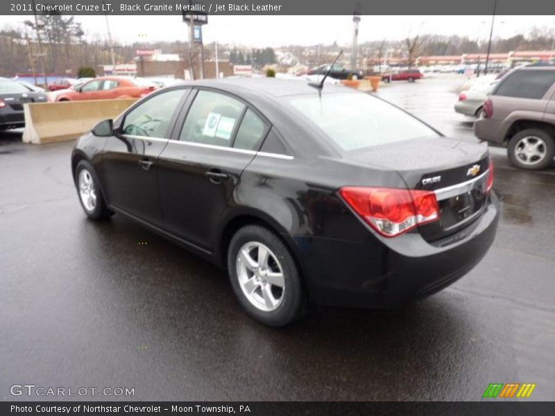 Black Granite Metallic / Jet Black Leather 2011 Chevrolet Cruze LT