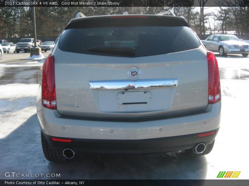 Gold Mist Metallic / Shale/Ebony 2011 Cadillac SRX 4 V6 AWD