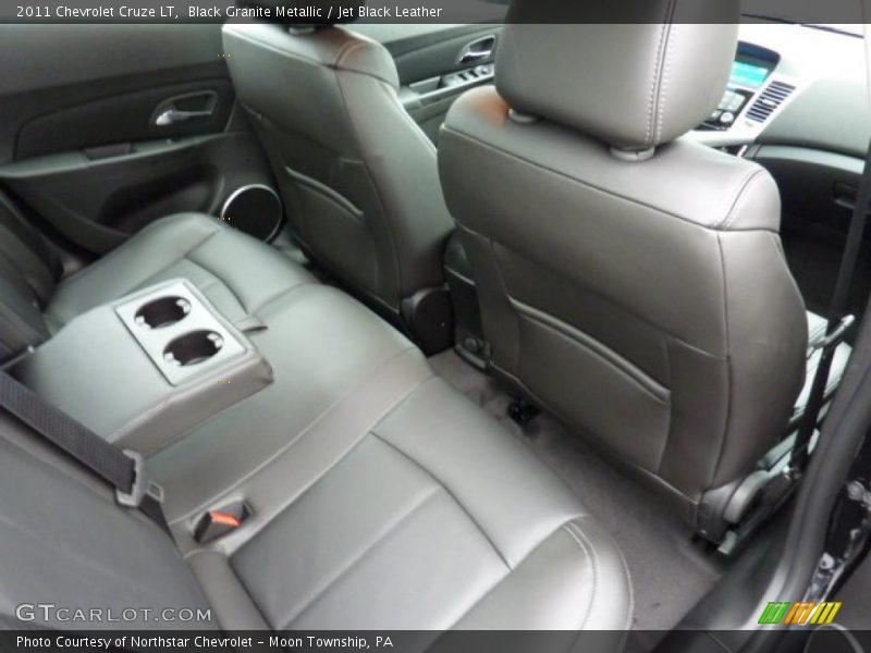 Black Granite Metallic / Jet Black Leather 2011 Chevrolet Cruze LT