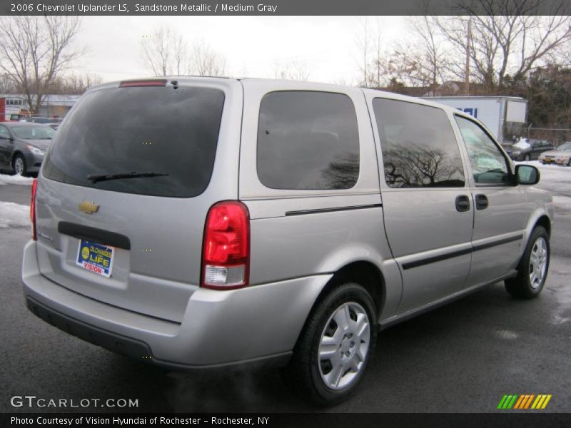 Sandstone Metallic / Medium Gray 2006 Chevrolet Uplander LS