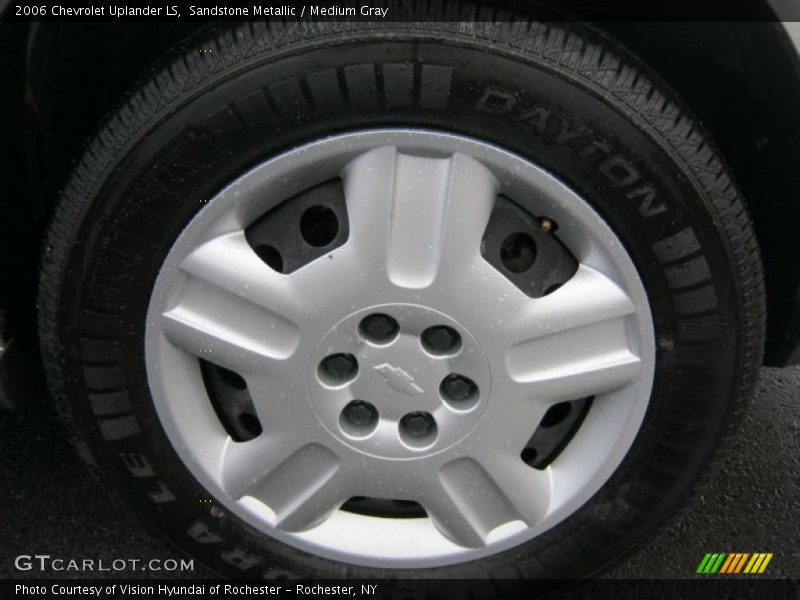 Sandstone Metallic / Medium Gray 2006 Chevrolet Uplander LS