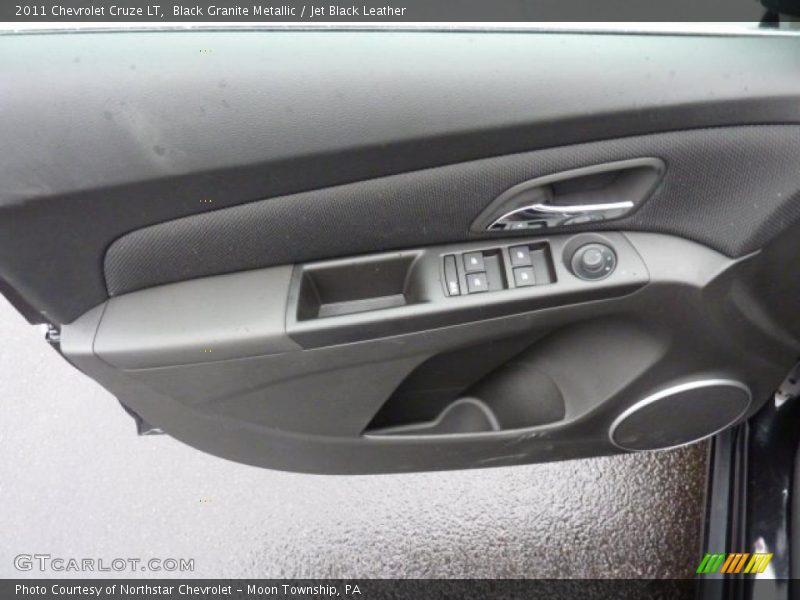 Black Granite Metallic / Jet Black Leather 2011 Chevrolet Cruze LT