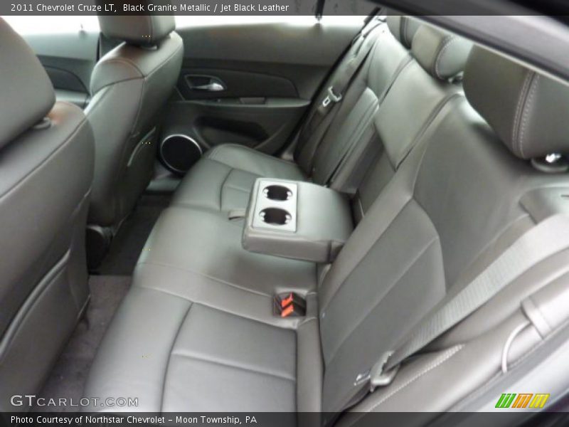 Black Granite Metallic / Jet Black Leather 2011 Chevrolet Cruze LT