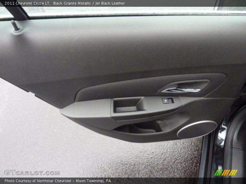 Black Granite Metallic / Jet Black Leather 2011 Chevrolet Cruze LT