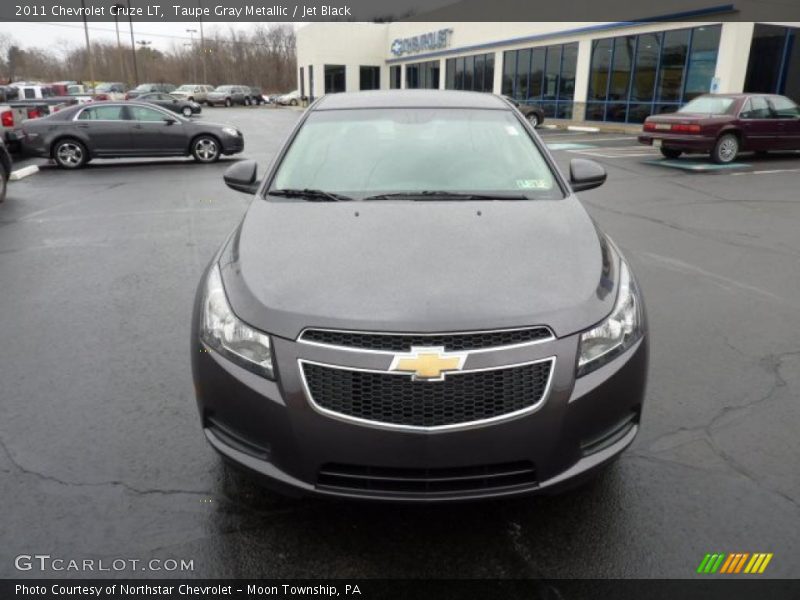 Taupe Gray Metallic / Jet Black 2011 Chevrolet Cruze LT