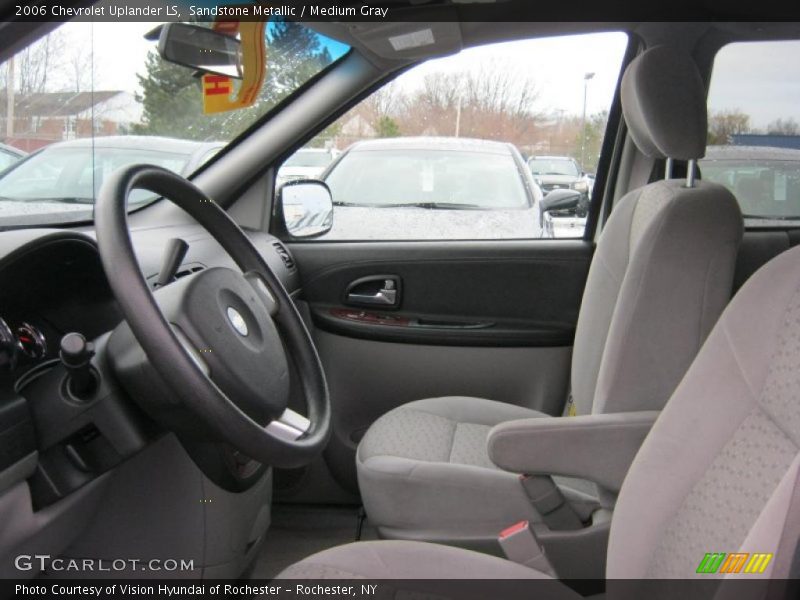 Sandstone Metallic / Medium Gray 2006 Chevrolet Uplander LS
