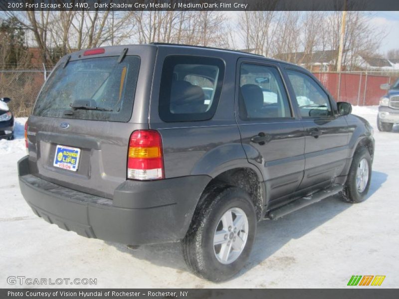 Dark Shadow Grey Metallic / Medium/Dark Flint Grey 2005 Ford Escape XLS 4WD