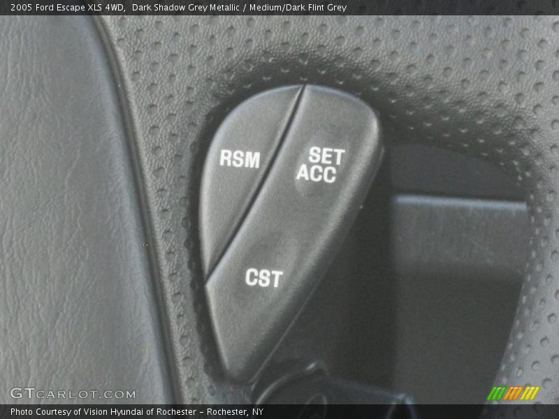 Dark Shadow Grey Metallic / Medium/Dark Flint Grey 2005 Ford Escape XLS 4WD